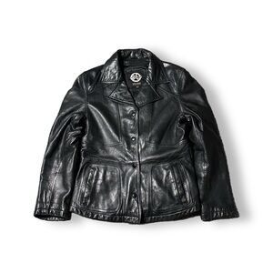 Vintage Maxima Black Leather Jacket